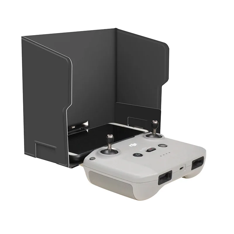 mobile phone sun hood remote control foldable sunshade screen cover for dji mavic air 22smini 2 drone remote controller parts free global shipping