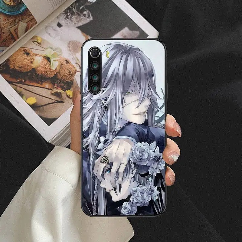 

Undertaker Black Butler Kuroshitsuji Phone Case For Samsung S6 S7 Edge S8 S9 S10 E lite2019 S20 Plus Cover Fundas Coque