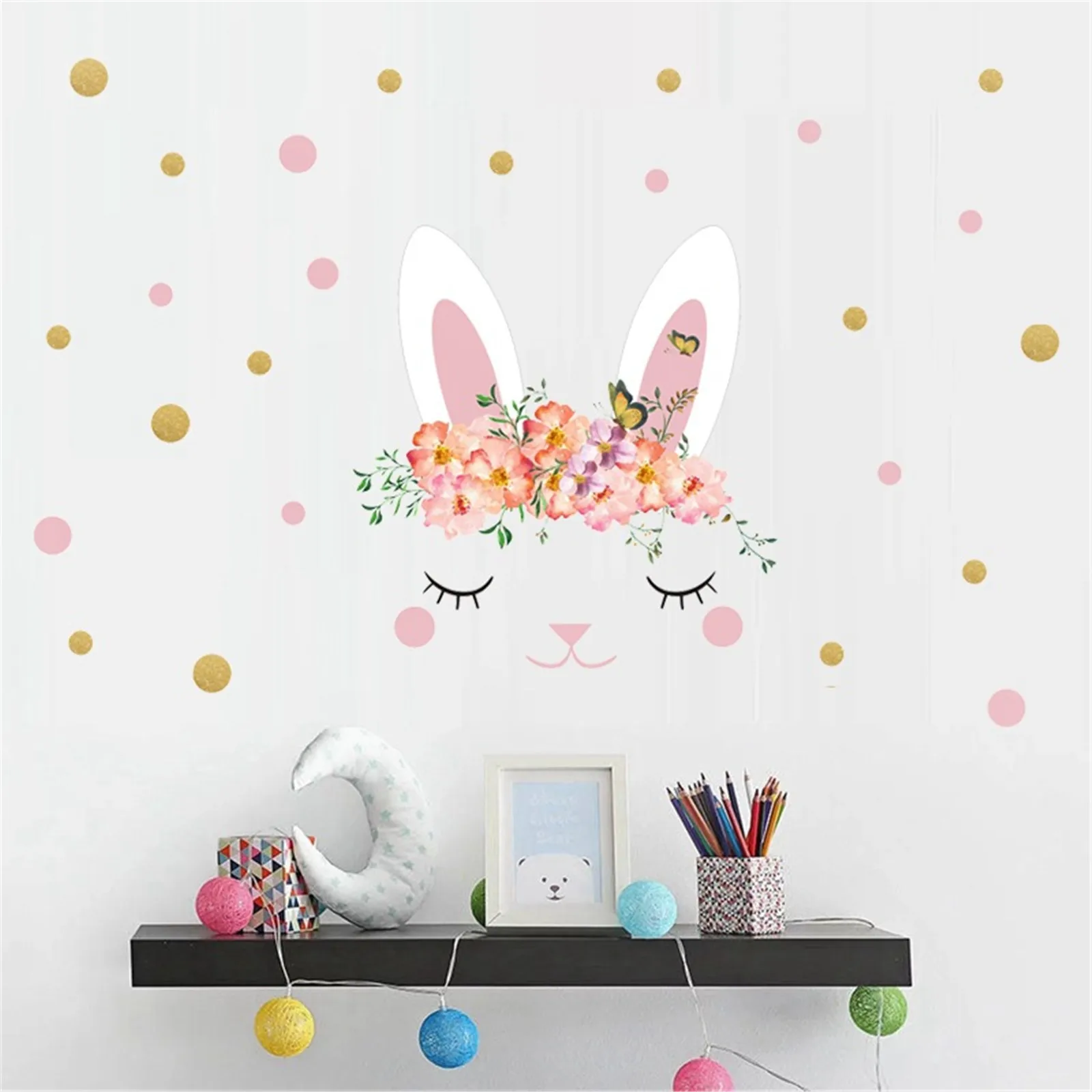 Пасхальные наклейки на холодильник из ПВХ декоративные стикеры Настенные