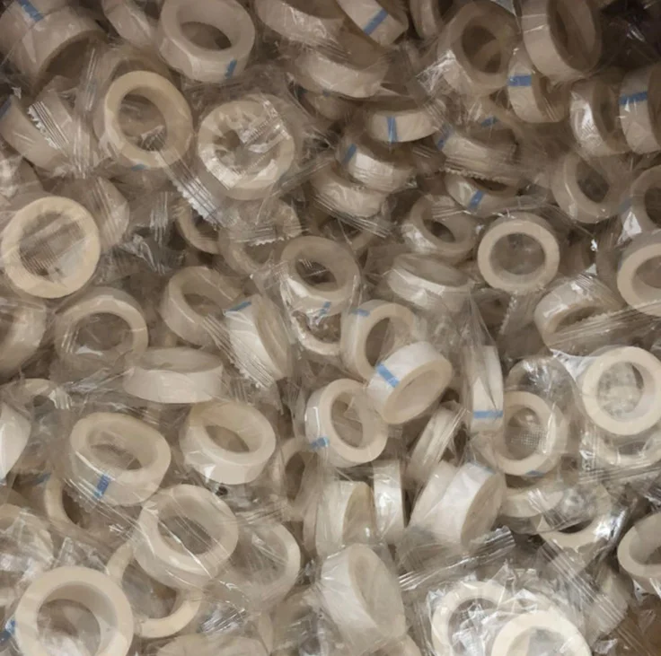 

500pcs 1.25cm Non-woven fabric Clear Adhesive Eyelashes Extension Tape