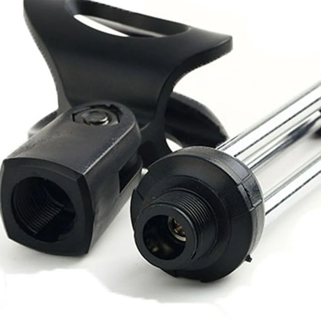 Регулируемый настольный микрофон с подставкой и зажимом для