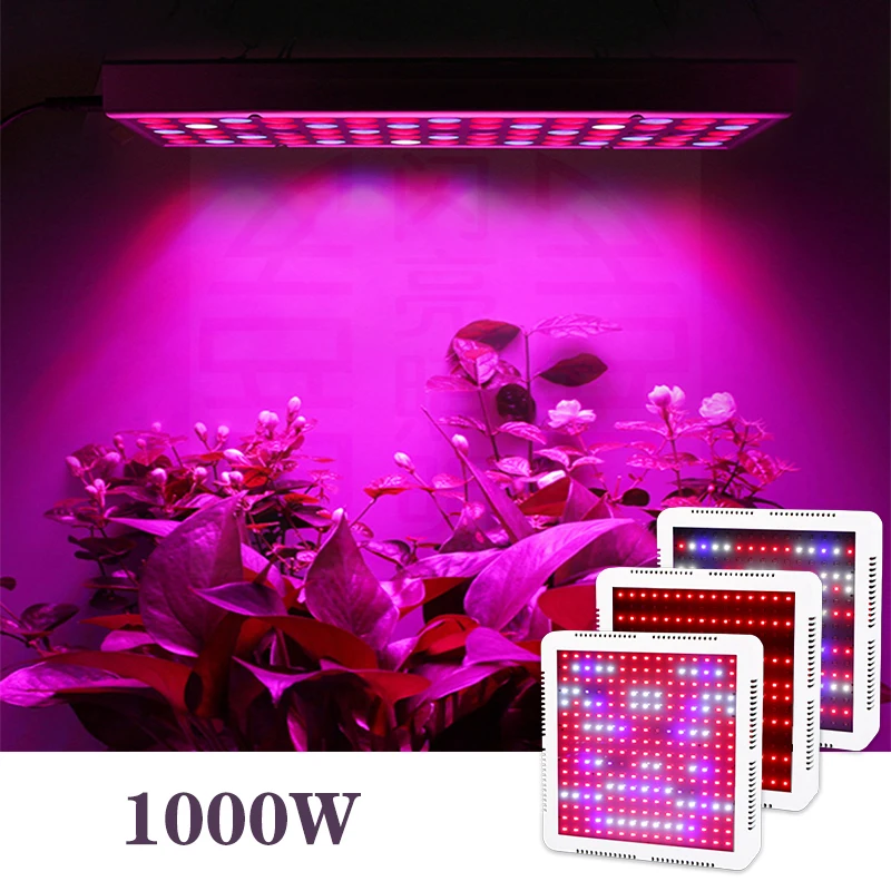 

1000W Phytolamp для комнатных растений 240 светодиоды светать светильник полный спектр выращивания в помещении ИК Фито лампа для рассады и цветущие