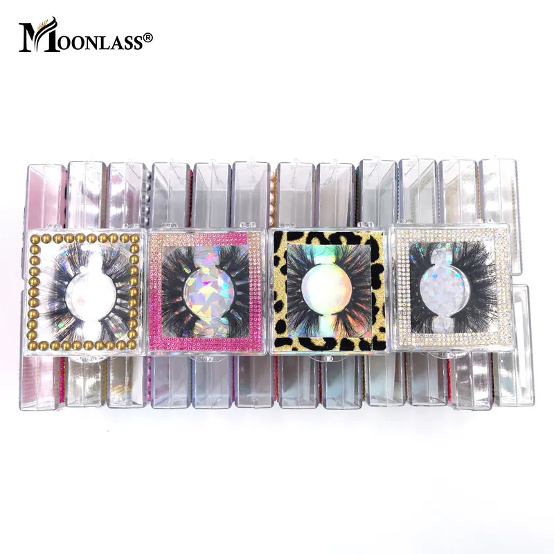 

5D Mink False Eyelashes Long Styles Square boxes packaging 10/20/30/40/50 Wholesale Dramatic Lashes Vendors Fast delivery