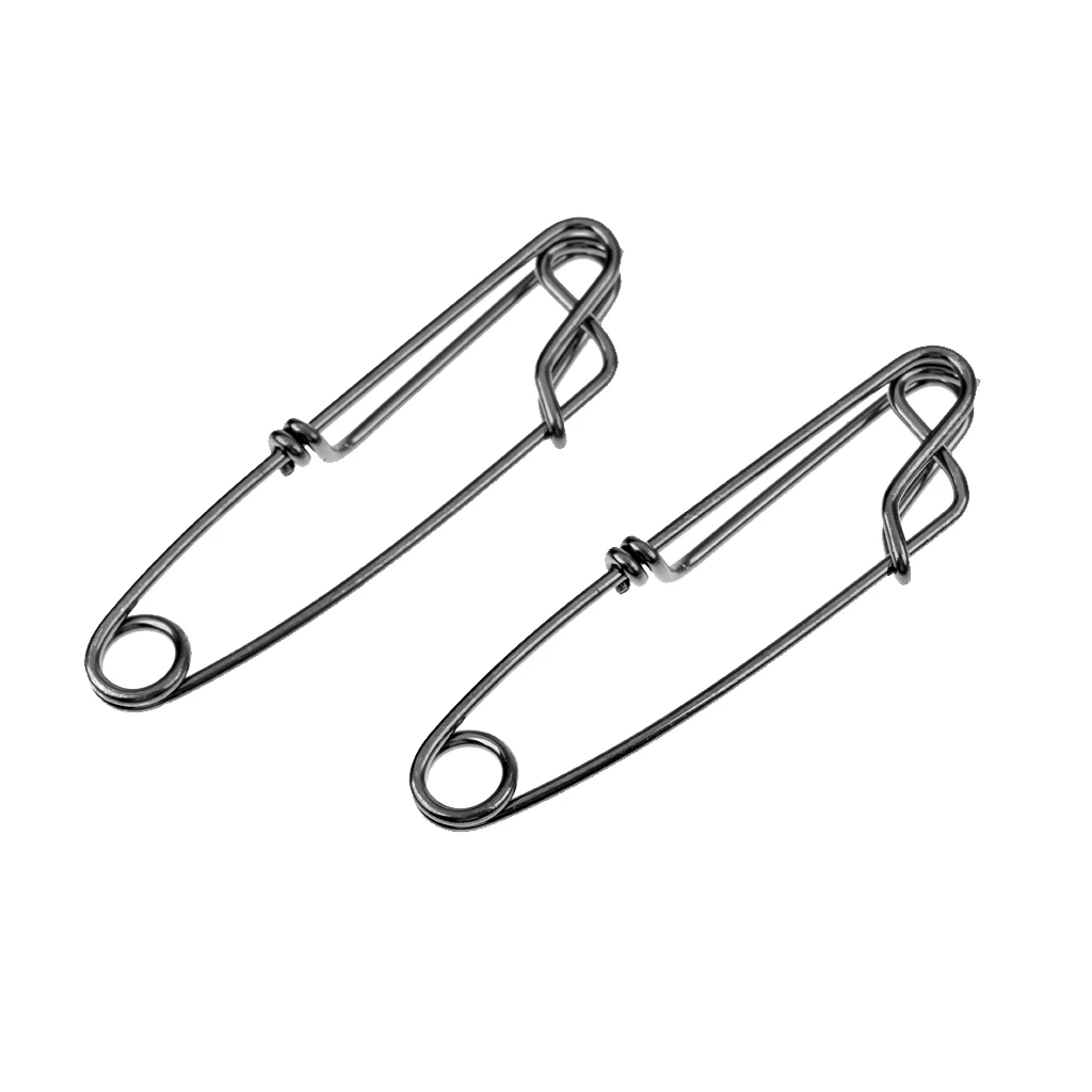 

30Pcs Longline Snap Clips High Strength Branch Hanger Snap Fishing Tackles