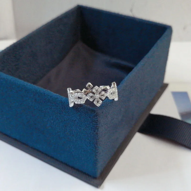 SLJELY Fashion Real 925 Sterling Silver Gothic Cross Finger Ring Micro High Quality AAA Zirconia Women Fine Brand Jewelry Gift | Украшения