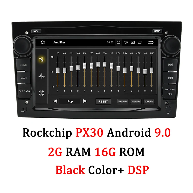PX30 DSP Black Автомобильный DVD gps навигатор AUTOTOP 2Din Opel для Opel Antara Vauxhall Meriva Vectra Opel Astra H Радио USB Bluetooth Автомобильный мультимедийный - Цвет: PX30 DSP Black