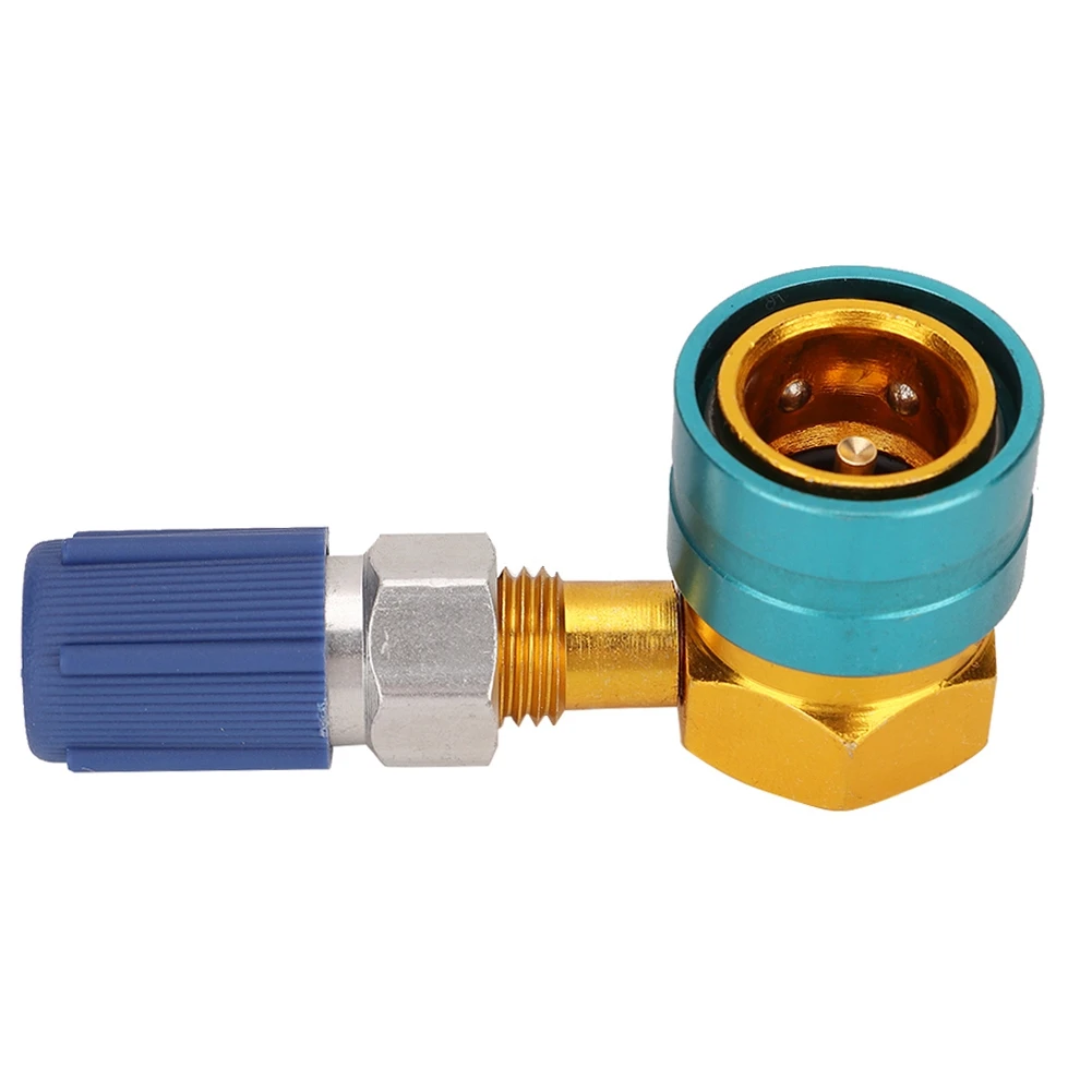 1Pcs Adjustable Car Freon R134A H/L Quick Coupler Adapters Air Conditioning Refrigerant A/C manifold gauge set QC-ML new | Автомобили и