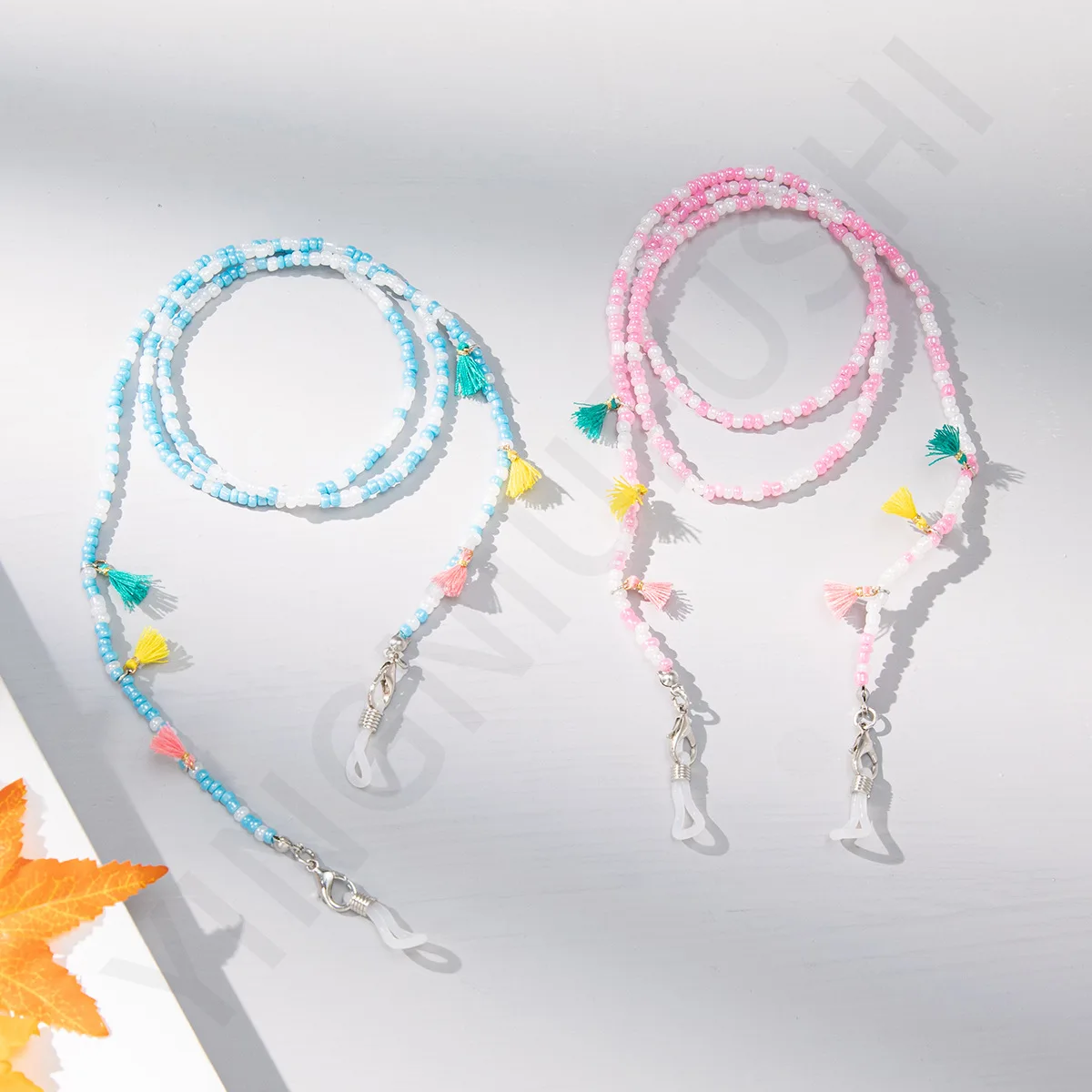 

Simple Tassel Hanging Neck Chain for Glasses Sunglasses Straps Mask Lanyards Women Men Neck Chains Holder Wholesale