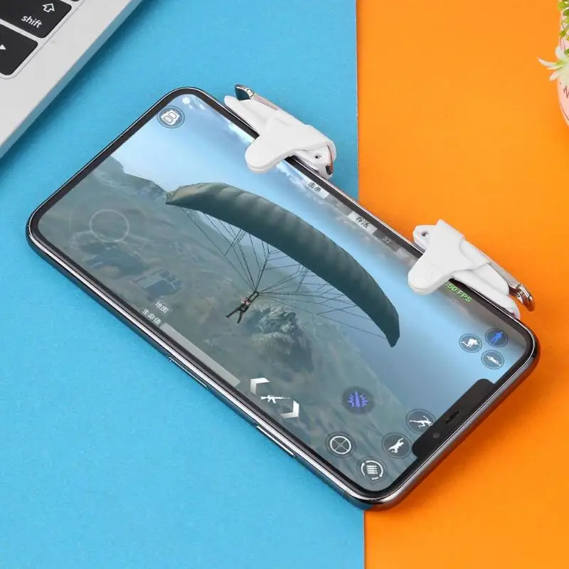 2 шт Мобильный игровой контроллер геймпад Кнопка триггера джойстик для Pubg |