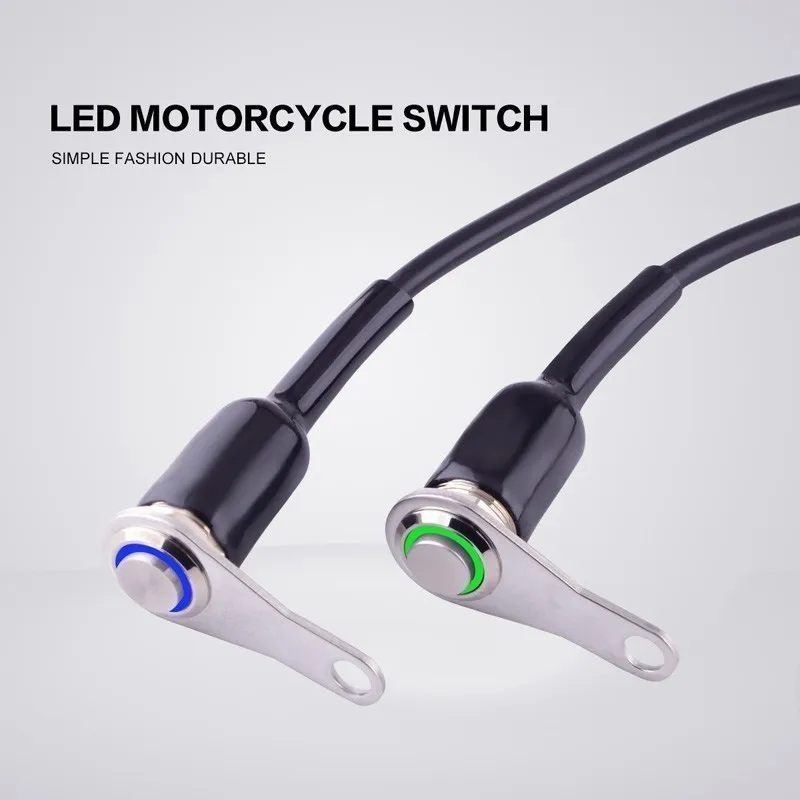 SPELAB DC 12V светодиодный выключатель для мотоцикла регулируемый водонепроницаемый