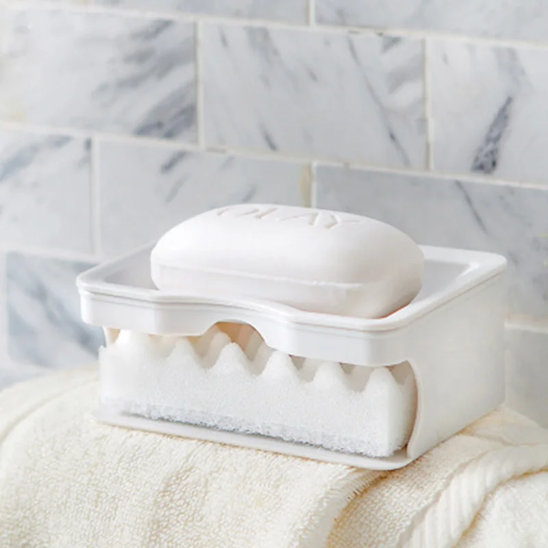 Диспенсер для мыла и губки LEDFRE держатель в ванной комнате губка мытья кухни