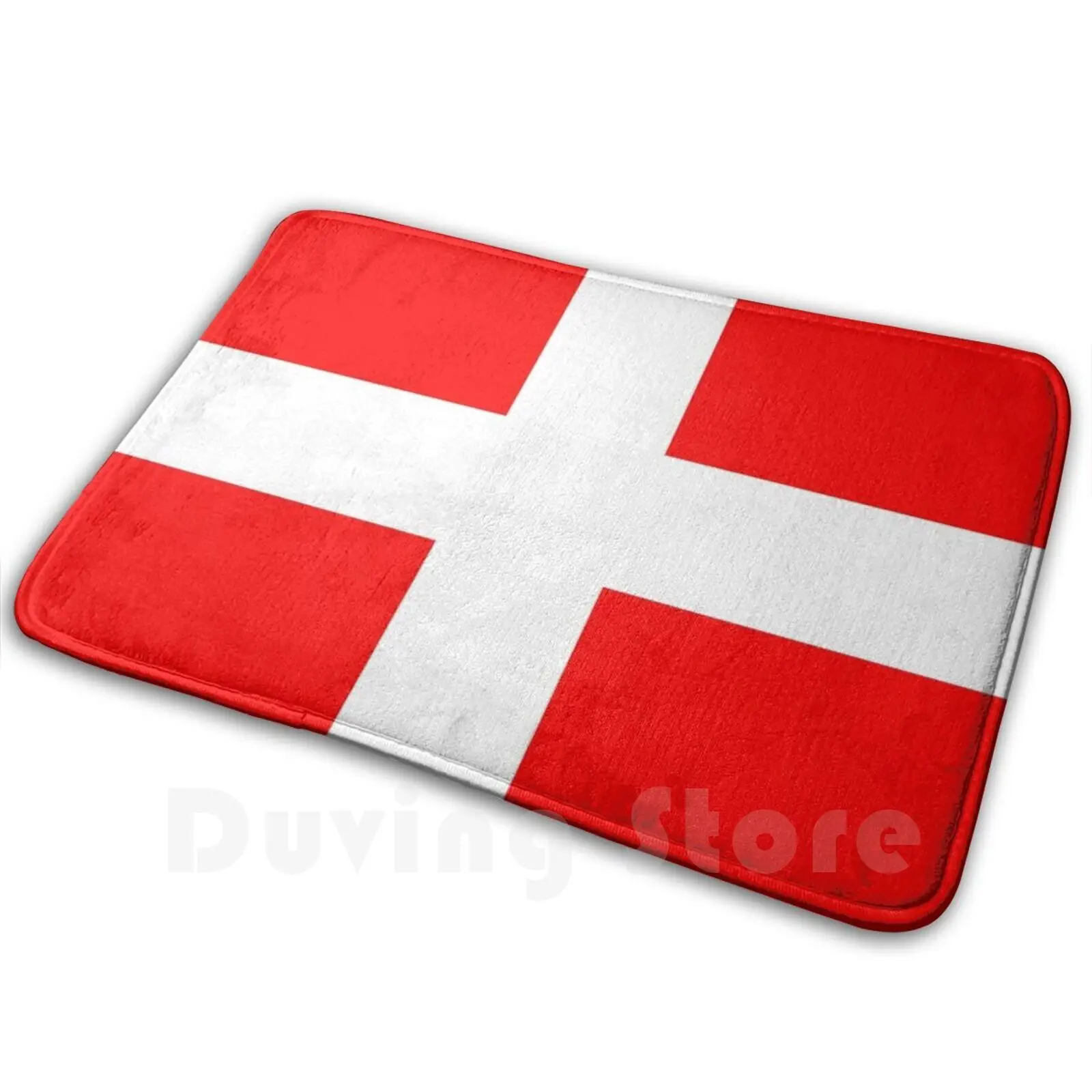 

Savoie Flag Carpet Mat Rug Cushion Soft Non-Slip Savoie France Savoy Savoia People Flag Ethnic Symbol Region Cross