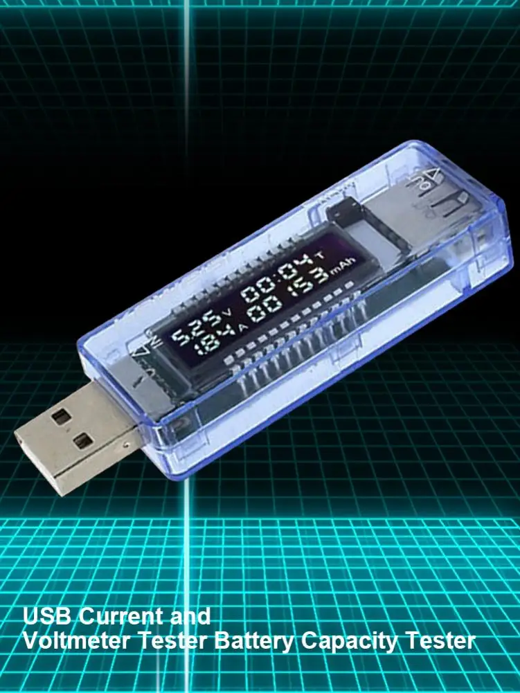 USB Тестер измеритель мощности тестер емкости напряжения тока точный детектор -