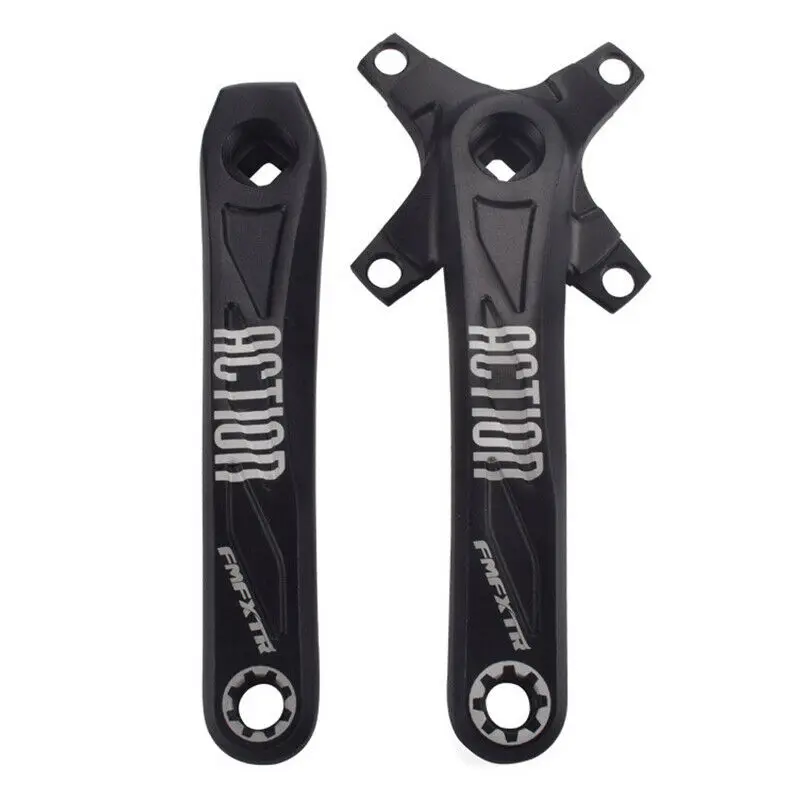 Crank-Black FMFXTR MTB велосипедная система 26T 38T цепь 64/104BCD 170 мм Crank стальные горные велосипеды запчасти дорожных велосипедов аксессуары - Цвет: Crank-Black