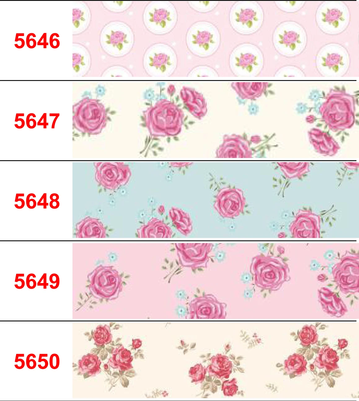 16 мм 75 Ретро цветок серии печатные корсаж/враг ленты красная роза ромашка DIY