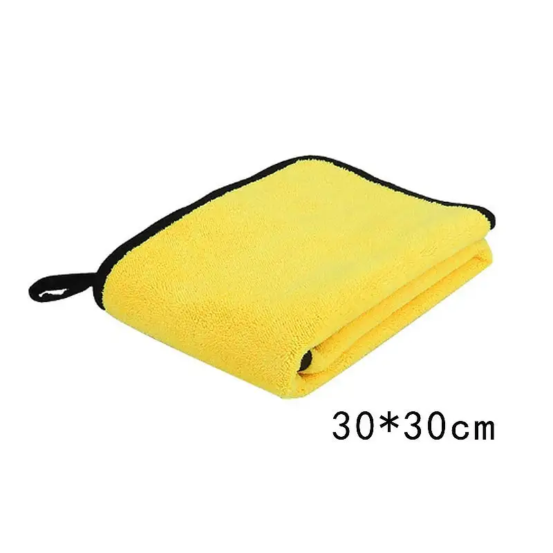 

mling 30x30/40/60 Car Wash Microfiber Towel Car Cleaning Drying Cloth Hemming Car Care Cloth Detailing Car Wash Towel For Toyota