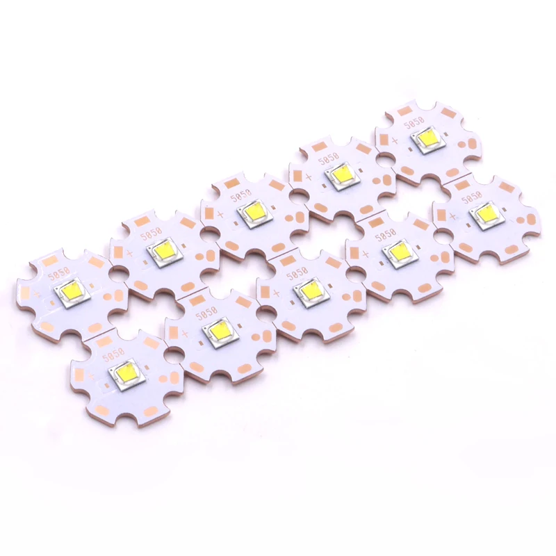 Luminus SST40 SST40.2 led etter 15 Вт 7000 к холодный белый на 16 мм/20 мм DTP медная плата с прокладкой