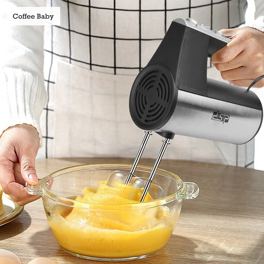 

5-speed Household Handheld Multifunctional Electric Eggbeater Beating Eggs Kneading Mixing Kitchen Tools EU Plug