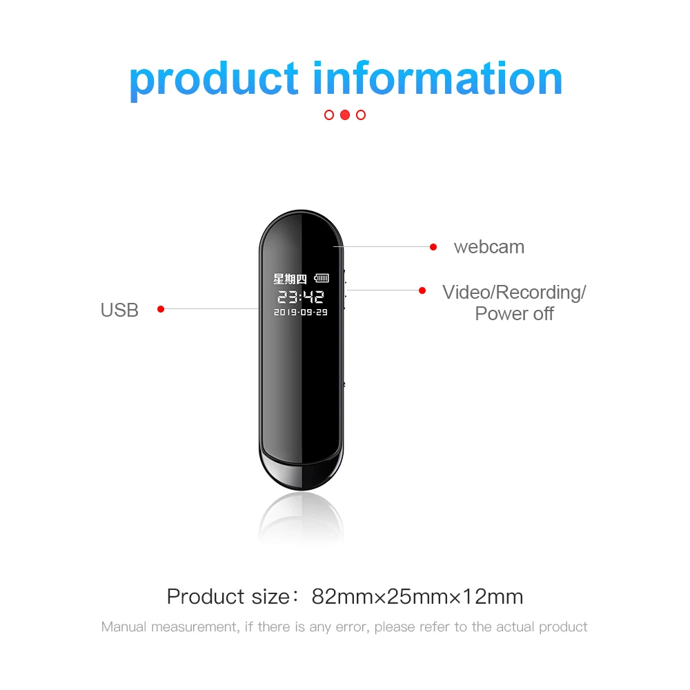 

Wide Angle Camera Mini Eyewear DV DVR Video Recorder Outdoor Sports Micro Camcorder Wearable Camera HiddenWireless Amcorders