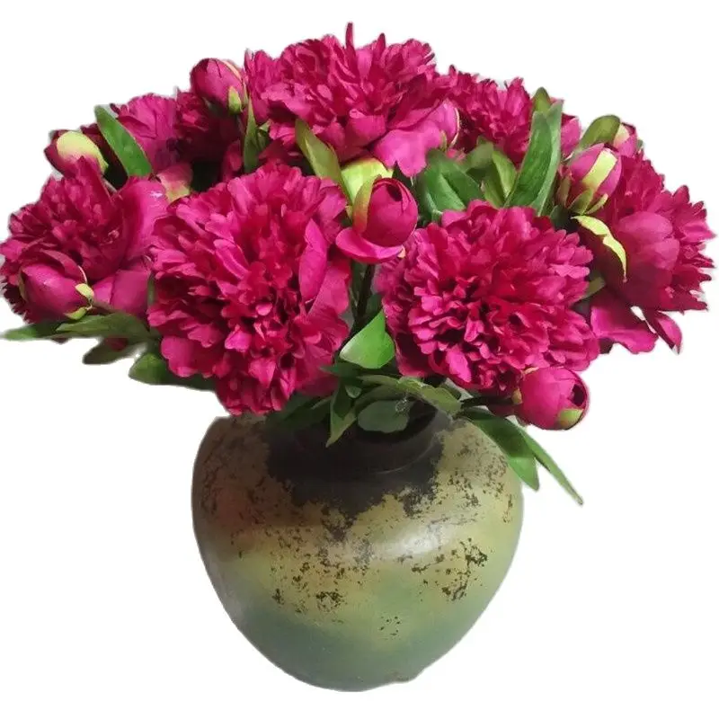 10 шт. поддельные короткой ножке в винтажном стиле пион 21 26 &quotДлина моделирование