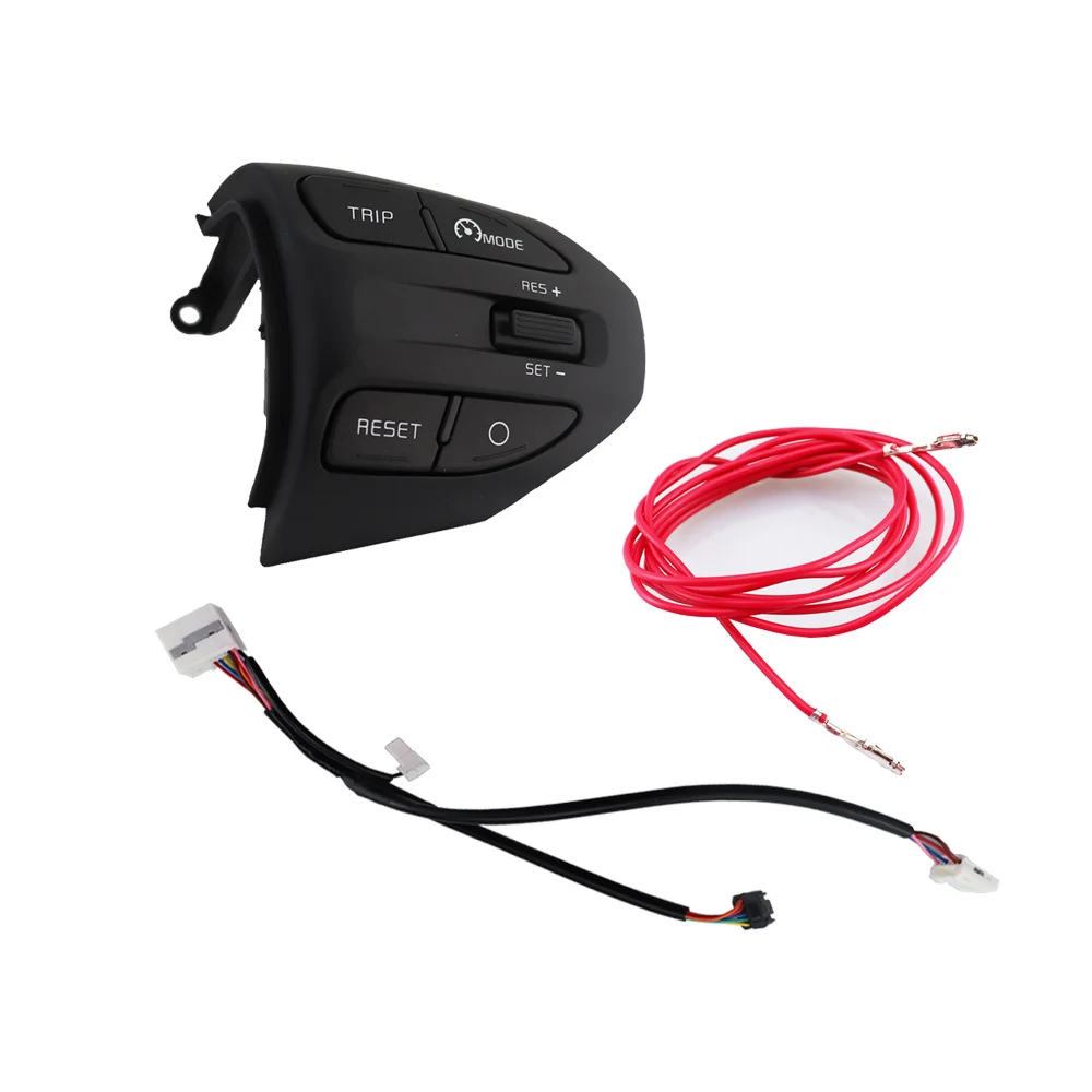 K2-C Cable Круиз-контроль кнопки на рулевом колесе для KIA K2 RIO X LING RIO 4 Bluetooth переключатель громкости телефона автозапчасти - Цвет: K2-C Cable