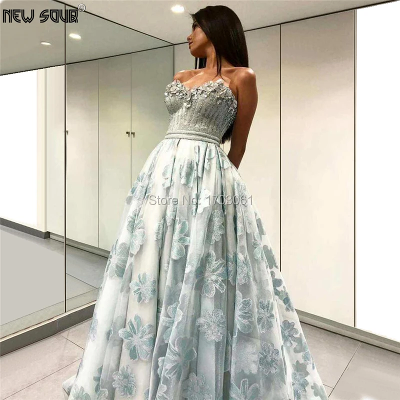 Вышитые длинные официальные платья для выпускного вечера кафтаны исламские 2020