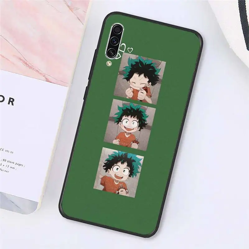 

My hero academia Japan anime Phone Cases For Samsung galaxy S 9 10 20 A 10 21 30 31 40 50 51 71 s note 20 j 4 2018 plus