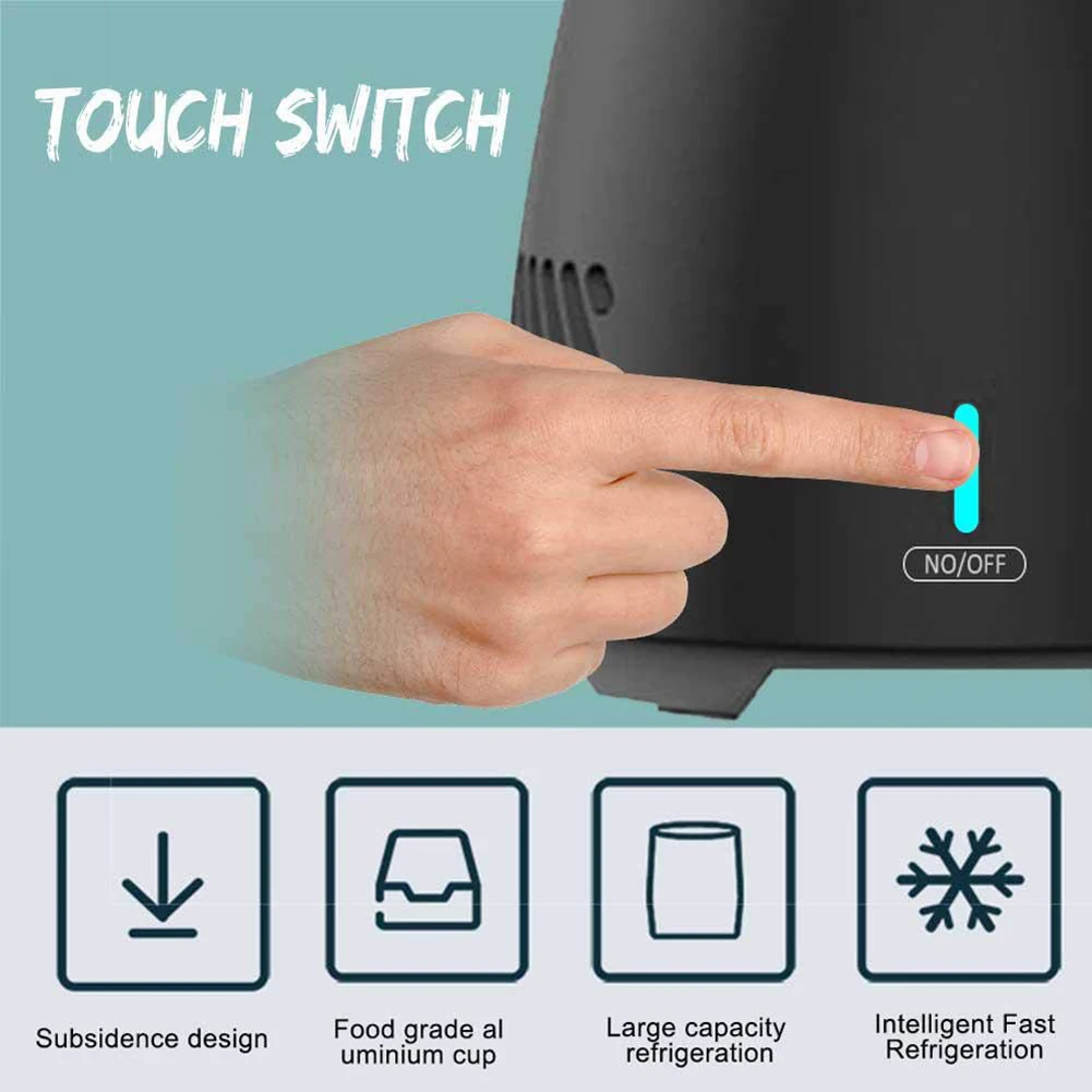 Летняя Горячая Распродажа портативная чашка быстрого охлаждения электронный