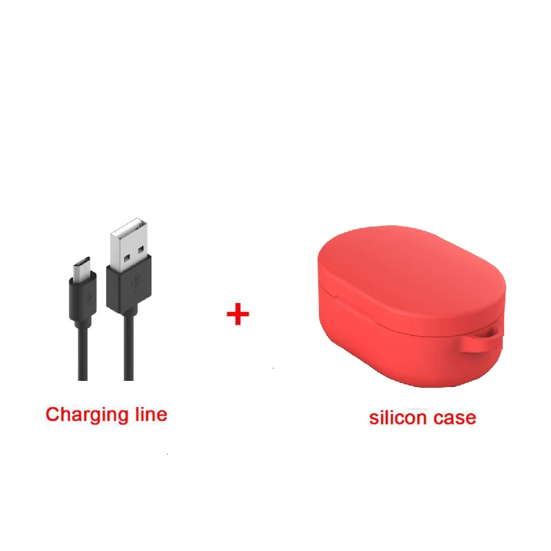 red Bluetooth 5,0 XiaoMi AirDots Mini TWS беспроводные наушники DSP активные наушники с шумоподавлением - Color: red