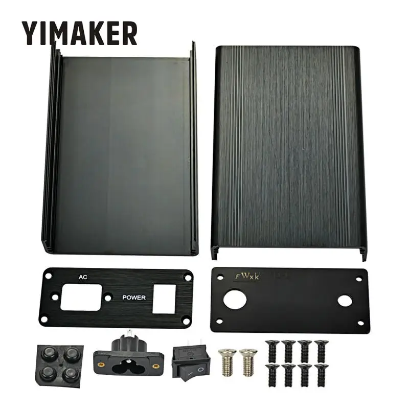 Паяльная станция YIMAKER T12 OLED с алюминиевым корпусом паяльная выключателем IEC
