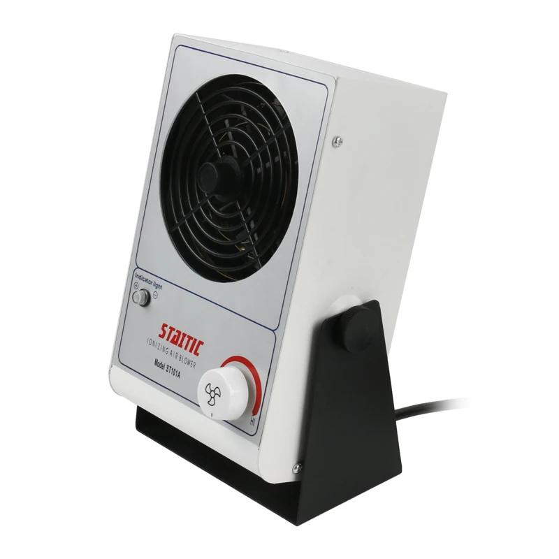 Ионизирующий вентилятор ST101A PC электростатический для удаления ионов настольный