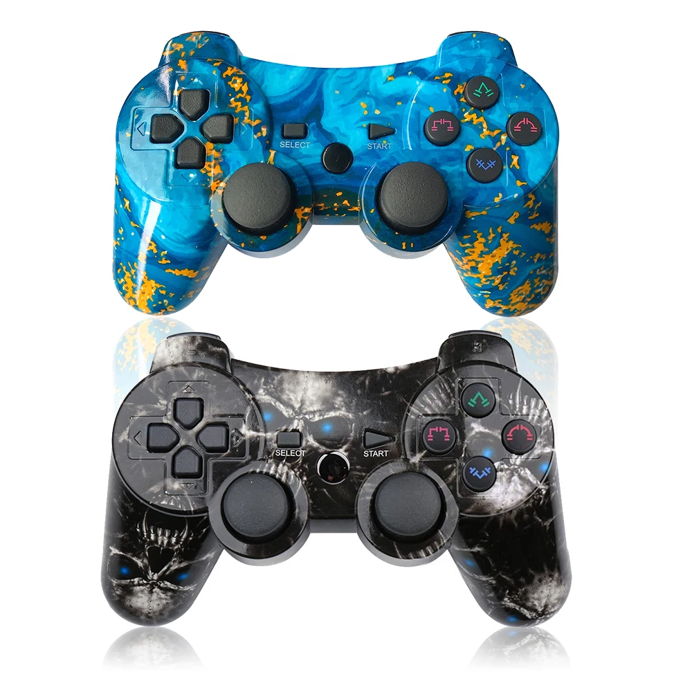 100% хороший беспроводной контроллер для ps3 Bluetooth Playstation 3 Dualshock4 вибрационный