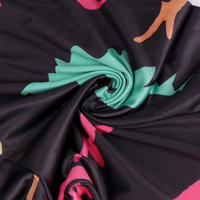 2020 женские широкие штаны для йоги повседневные с принтом спортзала тренировок