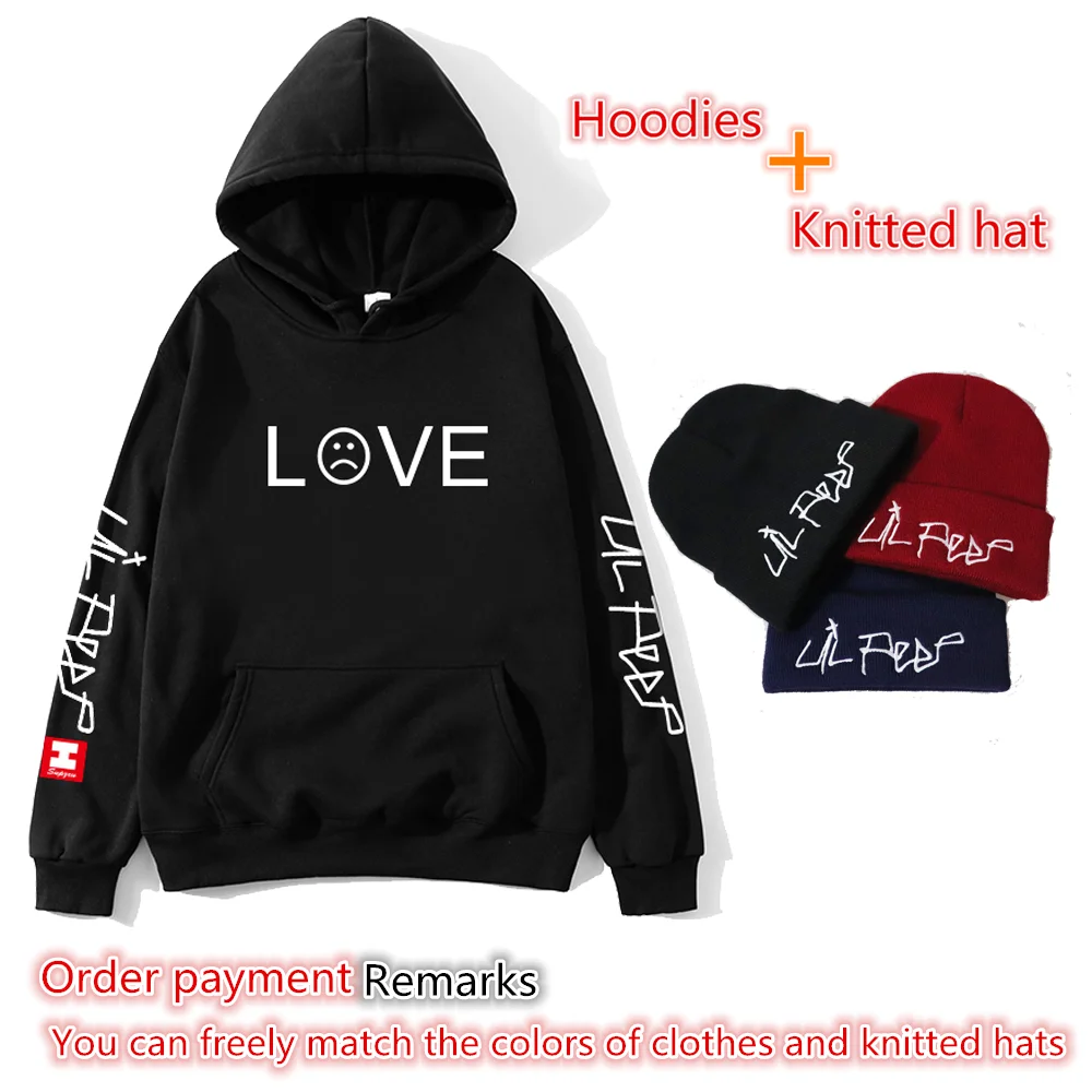 Мужская и Женская толстовка с капюшоном вязаная шапка на осень зиму 2020 флисовая
