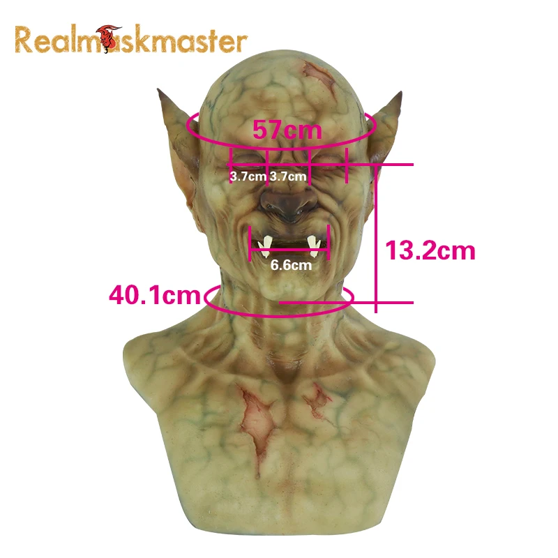Realmaskmaster Реалистичная силиконовая маска для Хэллоуина волка мужчин вечерние