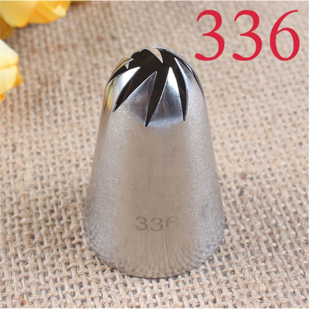 

Насадка для кондитерских изделий, из нержавеющей стали, #336