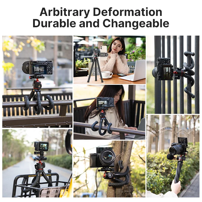 MT-32 металлический Arca Octopus мини штатив для телефона быстросъемный Штатив