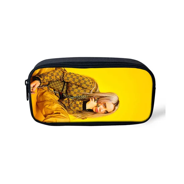 CDZHL729K Thikin Billie Eilish, повседневная Пеналы, сумка для ручек, ручка для девочек, чехол для студенческого макияжа, сумки для хранения, кошельки для ручек для детей - Цвет: CDZHL729K