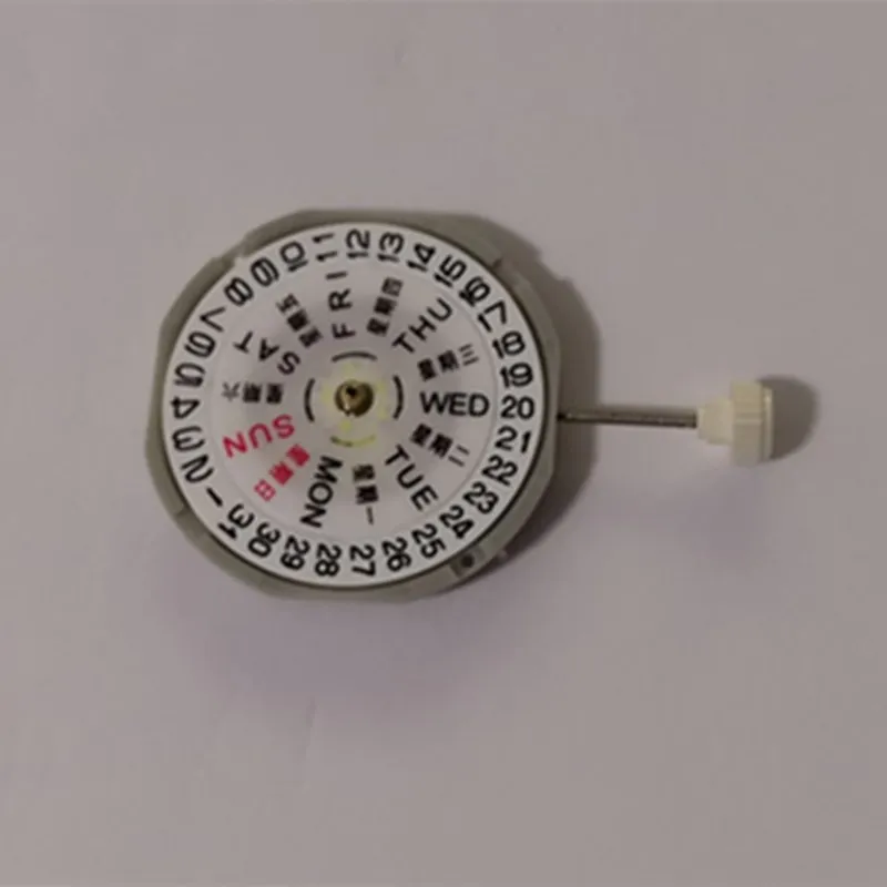 Часы Аксессуары для перемещения PE28 три pin шесть слов механизм двойной календарь