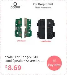 Ocolor Для Doogee S40 наушник кнопка включения и выключения питания запасные части для Doogee S40 Кнопка громкости запасные аксессуары для телефонов