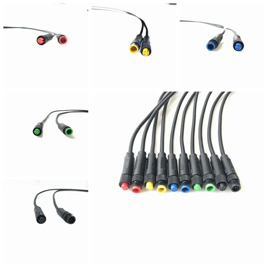 

Mini C Screw Locking Socks Signal Connector Cable PAS Sensor & Display & Light Waterproof Line