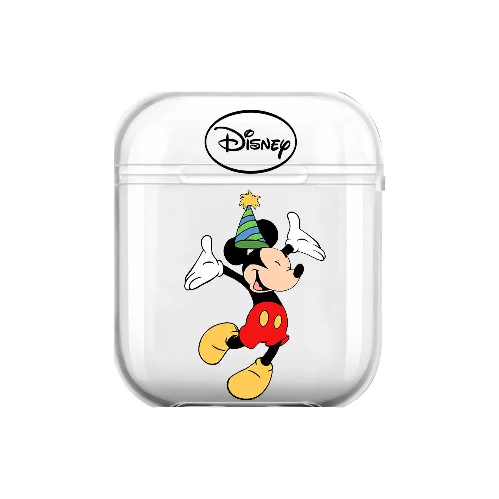 

Mickey and Minne Soft Silicone Cases For Airpods 1/2 Protective Bluetooth Wireless Earphone Cover For Air Pods Charging Box Bag