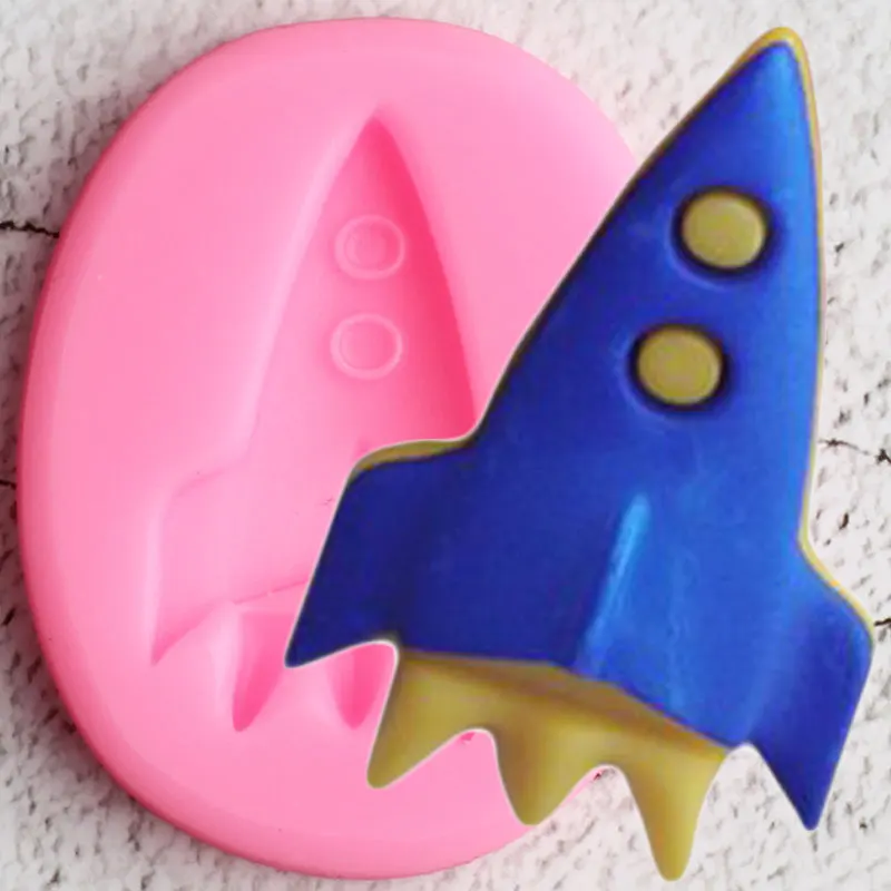 3D силиконовая форма для детской ракеты космический корабль инструменты
