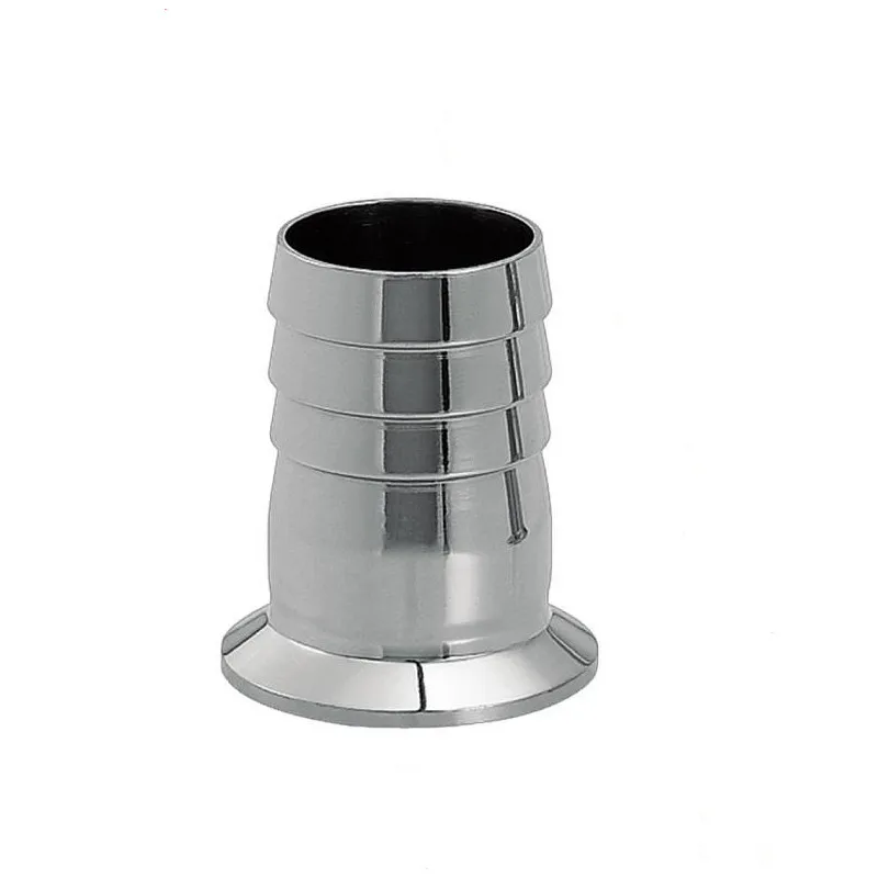 

2.25" OD 57mm Stainless Steel SUS SS304 Sanitary Hose Barb Pipe Fitting Ferrule OD 77mm fit 2.5" Tri Clamp
