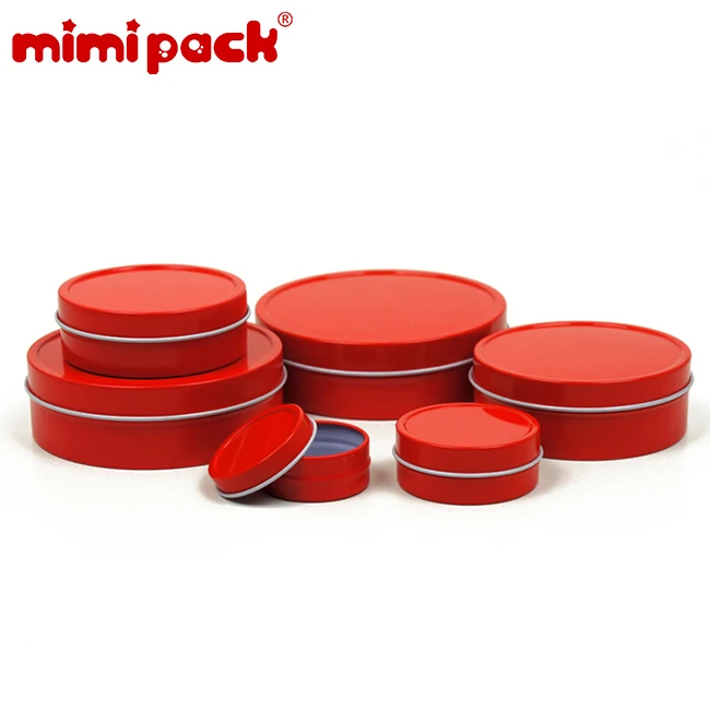 Mimipack набор из 24 пустых пищевых жестяных канистр металлические неглубокие
