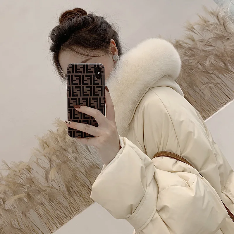 2020 Длинная зимняя куртка женское пуховое пальто из хлопка Корейская большого