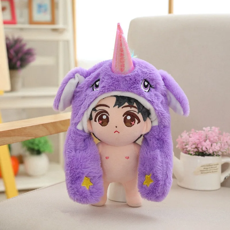 

[MYKPOP]KPOP Doll's Clothes & Accessories: Aminal Hood for 20cm doll (without doll) Fans Collection SA20082301