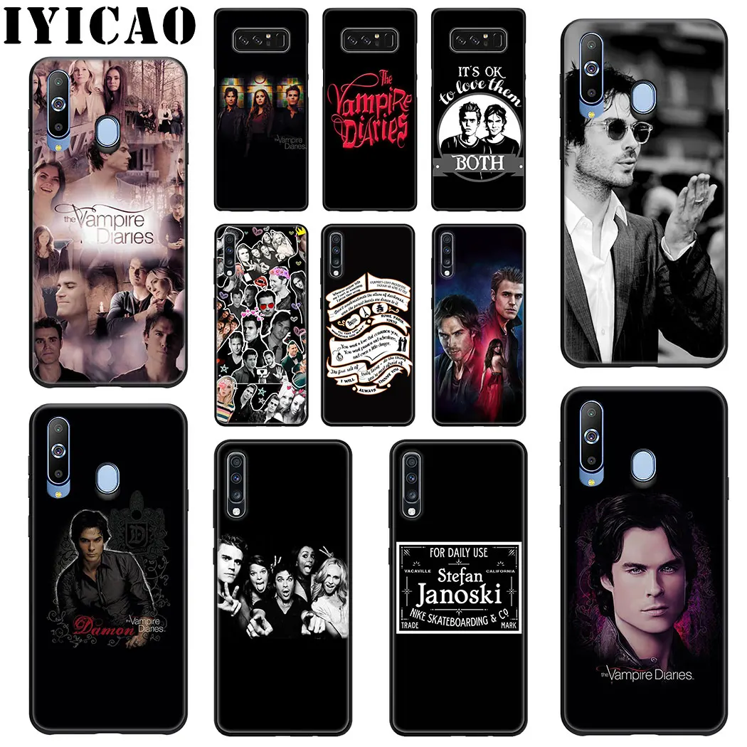 Мягкий силиконовый чехол Дневники вампира для Samsung Galaxy A70 A60 A50 A40 A30 A20 A10 M10 M20 M30 M40 из
