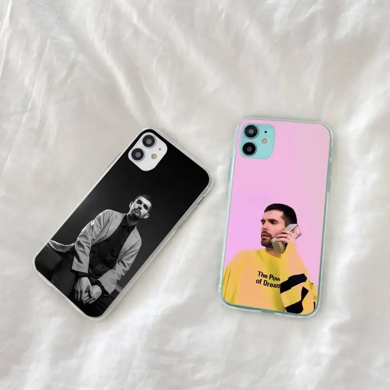 

Russian rapper Noize MC Phone Case Transparent soft For iphone 12 11 13 7 8 6 s plus x xs xr pro max mini