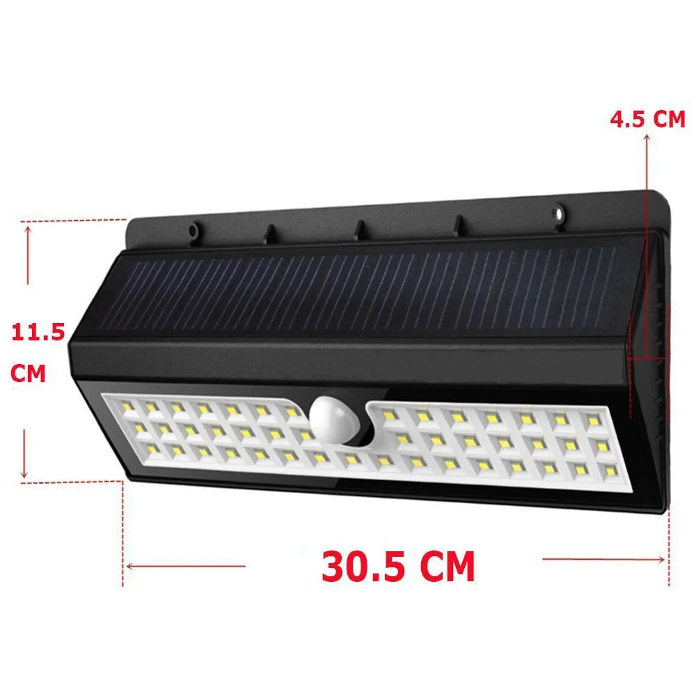 

Garden Solar Motion Sensor Lights Outdoor 44 LEDs Waterproof Yard Wall Lamp Garden Waterproof Lamp Garden Lamp Solar